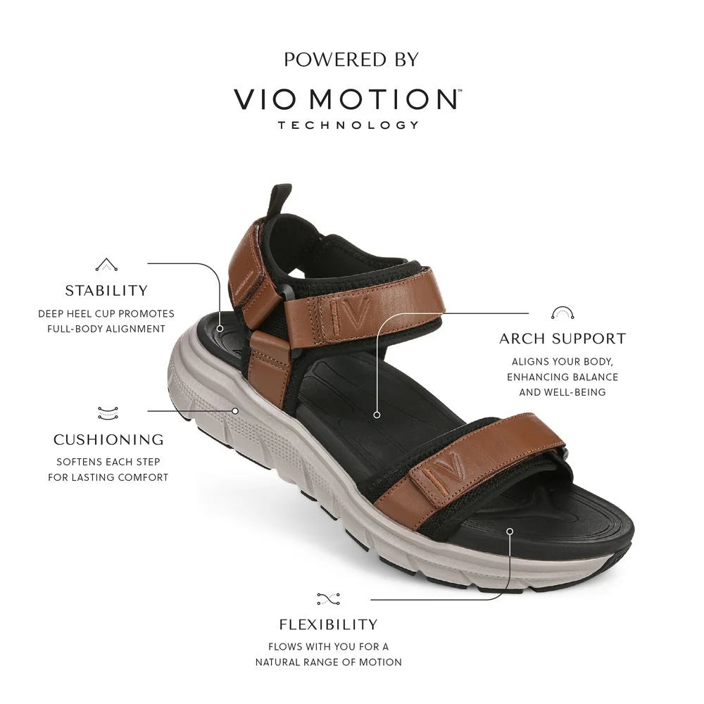 VIONIC Men's Walk Max Wanderer Sandal